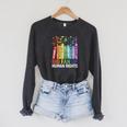 Book Flower Big Fan Of Human Rights Protest Feminist Quote Raglan Sleeve Sweatshirt Dark Grey Heather Book Flower Big Fan Of Human Rights Protest Feminist Quote Raglan Sleeve Sweatshirt Dark Grey Heather