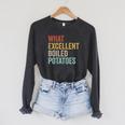 Book Lover Austen Literature What Excellent Boiled Potatoes Raglan Sleeve Sweatshirt Dark Grey Heather Book Lover Austen Literature What Excellent Boiled Potatoes Raglan Sleeve Sweatshirt Dark Grey Heather