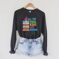 Book Lover All The Cool Kids Reading Raglan Sleeve Sweatshirt Dark Grey Heather Book Lover All The Cool Kids Reading Raglan Sleeve Sweatshirt Dark Grey Heather
