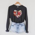 Book Lover Heart Shape Reading Librarian Valentine Men Women Raglan Sleeve Sweatshirt Dark Grey Heather Book Lover Heart Shape Reading Librarian Valentine Men Women Raglan Sleeve Sweatshirt Dark Grey Heather