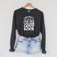 Book Lover Librarian Bookworm Reading Club Reading Raglan Sleeve Sweatshirt Dark Grey Heather