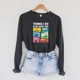 Book Lover Men Women Boys Girls Kids Reading Raglan Sleeve Sweatshirt Dark Grey Heather