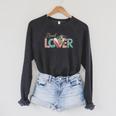 Book Lover Raglan Sleeve Sweatshirt Dark Grey Heather