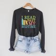 Book Lover I Read Past My Bedtime Bookworm Reader Librarians Raglan Sleeve Sweatshirt Dark Grey Heather Book Lover I Read Past My Bedtime Bookworm Reader Librarians Raglan Sleeve Sweatshirt Dark Grey Heather