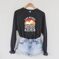 Book Lover Sayings Raglan Sleeve Sweatshirt Dark Grey Heather