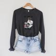 Book Lovers My Day Is Booked Vintage Raglan Sleeve Sweatshirt Dark Grey Heather