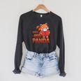 Book Nerd Well Red Panda Cute Bear Book Nerd Zookeeper Raglan Sleeve Sweatshirt Dark Grey Heather