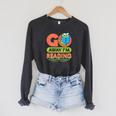 Book Reading Library Go Away Im Reading Raglan Sleeve Sweatshirt Dark Grey Heather Book Reading Library Go Away Im Reading Raglan Sleeve Sweatshirt Dark Grey Heather