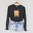 Take Me To The Book Store Cozy Bookshop Cat Aesthetic Raglan Sleeve Sweatshirt Dark Grey Heather Take Me To The Book Store Cozy Bookshop Cat Aesthetic Raglan Sleeve Sweatshirt Dark Grey Heather