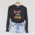 Book Tok Club Book Lover Bookish Librarian Reading Reads Raglan Sleeve Sweatshirt Dark Grey Heather Book Tok Club Book Lover Bookish Librarian Reading Reads Raglan Sleeve Sweatshirt Dark Grey Heather