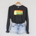 Book Vibes Reading Raglan Sleeve Sweatshirt Dark Grey Heather
