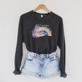 Book Is A World That Only Exists On Paper Raglan Sleeve Sweatshirt Dark Grey Heather