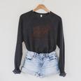 Bookish Fox Reading Fiction Novel Book Vintage Bookworms Raglan Sleeve Sweatshirt Dark Grey Heather