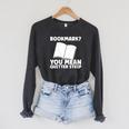 Bookmark Book Reader Raglan Sleeve Sweatshirt Dark Grey Heather Bookmark Book Reader Raglan Sleeve Sweatshirt Dark Grey Heather