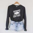 Bookmarks Quote Library Book Reader Raglan Sleeve Sweatshirt Dark Grey Heather Bookmarks Quote Library Book Reader Raglan Sleeve Sweatshirt Dark Grey Heather