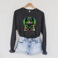 Books Dragon Reading Book Raglan Sleeve Sweatshirt Dark Grey Heather Books Dragon Reading Book Raglan Sleeve Sweatshirt Dark Grey Heather