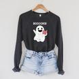 Books Spirit Books Spirit Books Ghost Raglan Sleeve Sweatshirt Dark Grey Heather