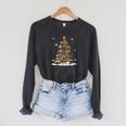 Bookshelf Christmas Tree Books For Book Lovers And Librarian Raglan Sleeve Sweatshirt Dark Grey Heather Bookshelf Christmas Tree Books For Book Lovers And Librarian Raglan Sleeve Sweatshirt Dark Grey Heather