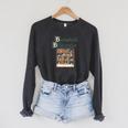 Bookshelf Wealth Billionaire Book Collector Collection Raglan Sleeve Sweatshirt Dark Grey Heather