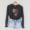Bookworm Book Reader Book Nerd Book Reading Lover Raglan Sleeve Sweatshirt Dark Grey Heather