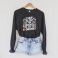 Bookworm K-Drama Korean Drama Oppa Book Reader South Korea Raglan Sleeve Sweatshirt Dark Grey Heather Bookworm K-Drama Korean Drama Oppa Book Reader South Korea Raglan Sleeve Sweatshirt Dark Grey Heather