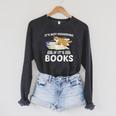 Bookworm Librarian Hoarder Cat Book Reading Hoarding Raglan Sleeve Sweatshirt Dark Grey Heather Bookworm Librarian Hoarder Cat Book Reading Hoarding Raglan Sleeve Sweatshirt Dark Grey Heather