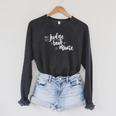 Bookworm Shirt For Book Lover Don't Judge a Book Raglan Sleeve Sweatshirt Dark Grey Heather