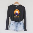 Boooks Moon Ghost Reading Halloween Bookworm Librarian Book Raglan Sleeve Sweatshirt Dark Grey Heather
