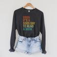 Bruh Its A Good Day To Read A Book Cool Reading Teacher Boys Raglan Sleeve Sweatshirt Dark Grey Heather Bruh Its A Good Day To Read A Book Cool Reading Teacher Boys Raglan Sleeve Sweatshirt Dark Grey Heather
