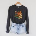 Butterflies And Books Cute Butterfly Raglan Sleeve Sweatshirt Dark Grey Heather Butterflies And Books Cute Butterfly Raglan Sleeve Sweatshirt Dark Grey Heather