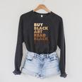 Buy Art Read Black Books Raglan Sleeve Sweatshirt Dark Grey Heather