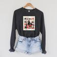 Cats Music Books Lover Essentials Red Retro Silkscreen Raglan Sleeve Sweatshirt Dark Grey Heather Cats Music Books Lover Essentials Red Retro Silkscreen Raglan Sleeve Sweatshirt Dark Grey Heather