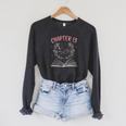 Chapter 13 Birthday Reading Book Lovers 13 Year Old Raglan Sleeve Sweatshirt Dark Grey Heather Chapter 13 Birthday Reading Book Lovers 13 Year Old Raglan Sleeve Sweatshirt Dark Grey Heather