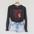 Chapter 30 Gothic 30th Birthday Book Lover Dark Romance Raglan Sleeve Sweatshirt Dark Grey Heather
