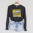Chess Player I Never Read a Chess Book Chess Raglan Sleeve Sweatshirt Dark Grey Heather