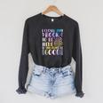 I Closed My Book To Be Here Book Lover Reader Reading Raglan Sleeve Sweatshirt Dark Grey Heather