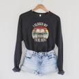 I Closed My Book To Be Here Reader Retro Graphic Raglan Sleeve Sweatshirt Dark Grey Heather I Closed My Book To Be Here Reader Retro Graphic Raglan Sleeve Sweatshirt Dark Grey Heather