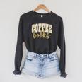 Coffee And Books I Love Them Both Book Coffee Lover Raglan Sleeve Sweatshirt Dark Grey Heather