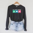 Coffee Books And Saint Bernard Dog Men Women Kids Raglan Sleeve Sweatshirt Dark Grey Heather