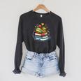 Colorful Books Love Books Watercolor Booklover Performance Raglan Sleeve Sweatshirt Dark Grey Heather Colorful Books Love Books Watercolor Booklover Performance Raglan Sleeve Sweatshirt Dark Grey Heather