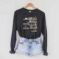 Cool Africa Education Is Freedom Library Book Raglan Sleeve Sweatshirt Dark Grey Heather Cool Africa Education Is Freedom Library Book Raglan Sleeve Sweatshirt Dark Grey Heather