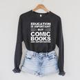 Cool Comic Book Art For Men Women Comic Book Cartoon Lovers Raglan Sleeve Sweatshirt Dark Grey Heather Cool Comic Book Art For Men Women Comic Book Cartoon Lovers Raglan Sleeve Sweatshirt Dark Grey Heather