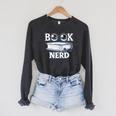 Cute Book Nerd Typography Minimalist Bookworm Fan Raglan Sleeve Sweatshirt Dark Grey Heather Cute Book Nerd Typography Minimalist Bookworm Fan Raglan Sleeve Sweatshirt Dark Grey Heather