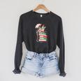 Cute Dragon Reading Cat Books Dragon Raglan Sleeve Sweatshirt Dark Grey Heather Cute Dragon Reading Cat Books Dragon Raglan Sleeve Sweatshirt Dark Grey Heather