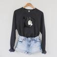 Cute Ghost Swinging Reading Book Halloween Ghost Costume Raglan Sleeve Sweatshirt Dark Grey Heather Cute Ghost Swinging Reading Book Halloween Ghost Costume Raglan Sleeve Sweatshirt Dark Grey Heather