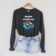 Cute Otter Reading Book Two Otter Reading Is Otterly Fun Raglan Sleeve Sweatshirt Dark Grey Heather Cute Otter Reading Book Two Otter Reading Is Otterly Fun Raglan Sleeve Sweatshirt Dark Grey Heather