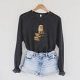 Dark Academia Vintage Owl On Books With Candle Library Raglan Sleeve Sweatshirt Dark Grey Heather Dark Academia Vintage Owl On Books With Candle Library Raglan Sleeve Sweatshirt Dark Grey Heather