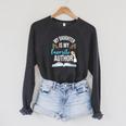 My Daughter Is My Favorite Author Book Writer Novelist Poet Raglan Sleeve Sweatshirt Dark Grey Heather My Daughter Is My Favorite Author Book Writer Novelist Poet Raglan Sleeve Sweatshirt Dark Grey Heather