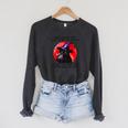 Some Days You Just Have To But On Cat Witch Reading Book Raglan Sleeve Sweatshirt Dark Grey Heather