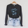 Disney Beauty And The Beast Bookish Girl Belle And Her Books Raglan Sleeve Sweatshirt Dark Grey Heather